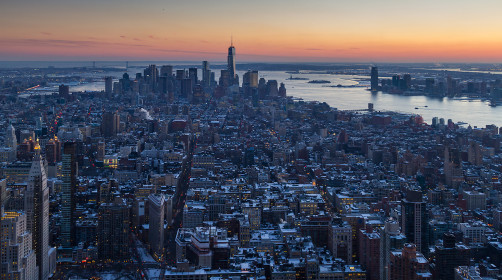 Lower Manhattan, Jersey on the right