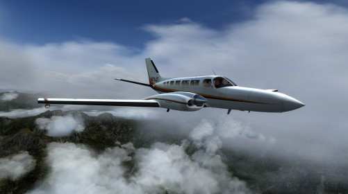  Cessna 404 Titan - © P3D and add-ons