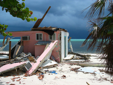 Southern Cross Club damage - Little Cayman