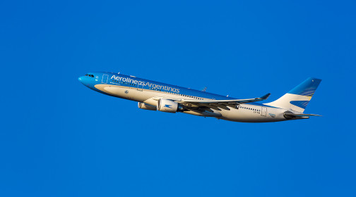  Aerolineas Argentinas Airbus A330-200 a long way from home
