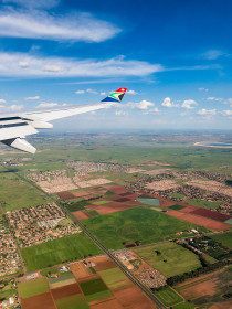  On approach into Johannesburg