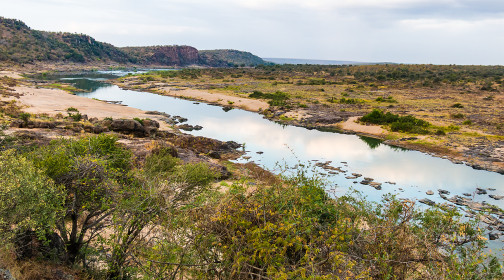 Olifants River northeast of the camp